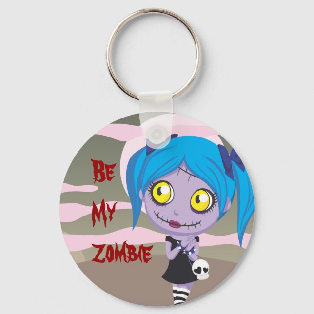 Porte-clés Zombie Love (Recto)