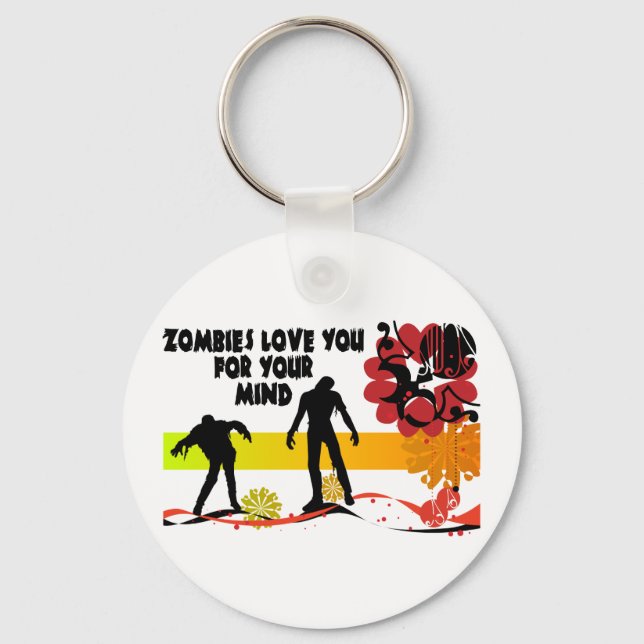 Porte-clés Zombie Mind (Recto)