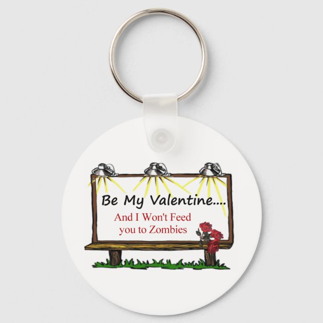 Porte-clés Zombie Valentine (Recto)
