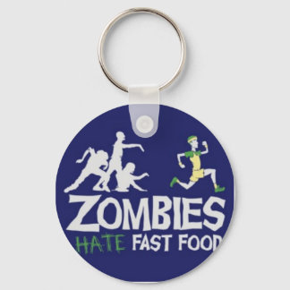 Porte-clés Zombies Hait Fast Food