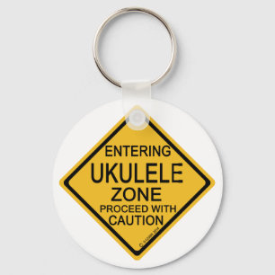 Porte-clés Zone entrante d'ukulélé