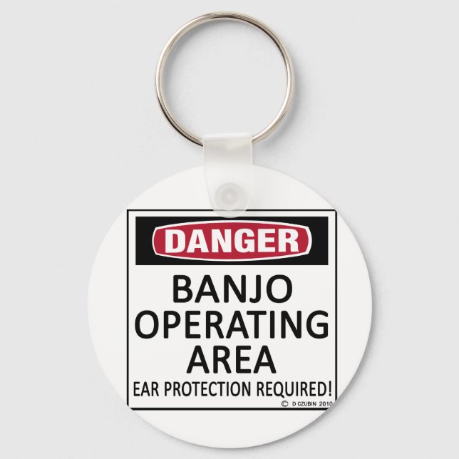 Porte-clés Zone opérationnelle Banjo (Recto)