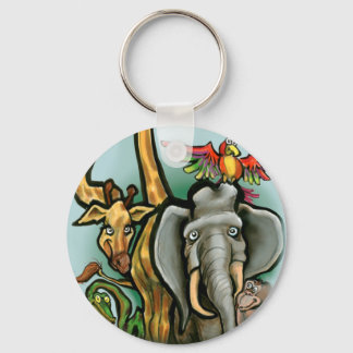Porte-clés Zoo Animaux