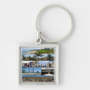 Porte-clés zPE008 mosaïque de LIMA au Pérou, en Amérique,