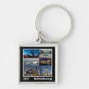 Porte-clés zSE004 GOTHENBURG, Suède, Europe,