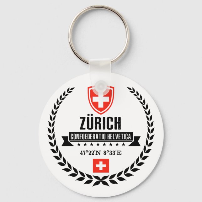 Porte-clés Zurich (Recto)