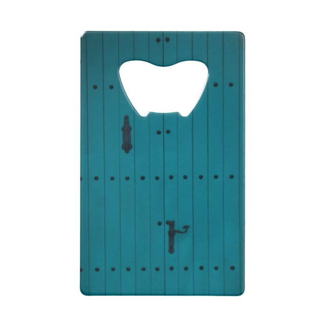 Porte côtière bleue de Costa Brava Espagne (Devant)