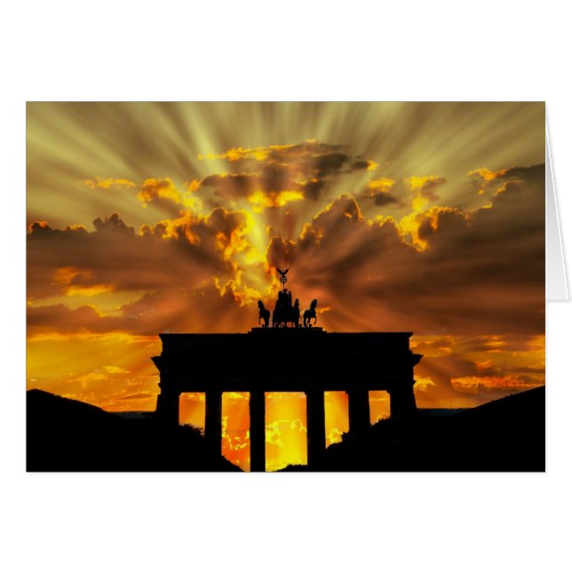 Porte de Brandebourg, Berlin, Allemagne (Devant horizontal)