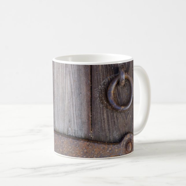 Porte de cave poignée de café Mug (Devant droit)