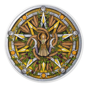 Porte de conception ou bouton celtique de tiroir