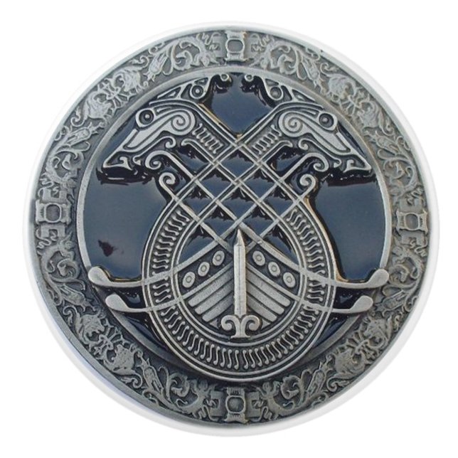 Porte de conception ou bouton celtique de tiroir (Devant)