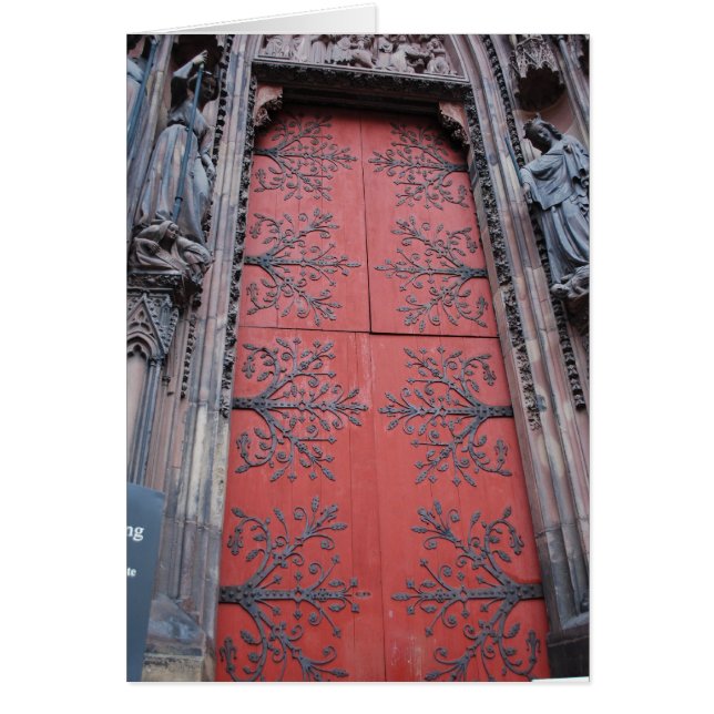 Porte de la Cathédrale Strasbourg, France (Devant)
