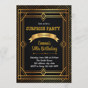 Porte d'entrée décorée d'art sur une invitation de