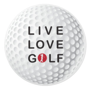 Porte En Céramique Bouton de boule de golf