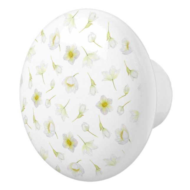 Porte En Céramique Bouton de Joie de Mariage (Droite)