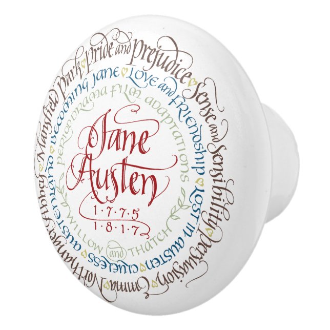 Porte En Céramique Bouton de tiroir/Cabinet - drames de période de (Droite)