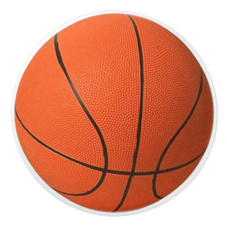 Porte En Céramique Bouton de traction de tiroir de basket-ball