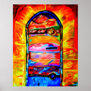 PORTE EN ISRAËL ART CANVAS & POSTERS D DAVIDSOHN