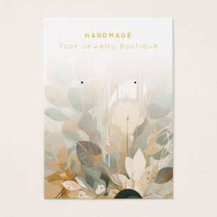 Porte Fleurs Abstraites Bijoux Cartes d'affichage