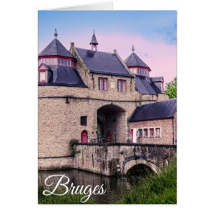 Porte historique de la ville à Bruges