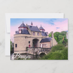 Porte historique de la ville à Bruges