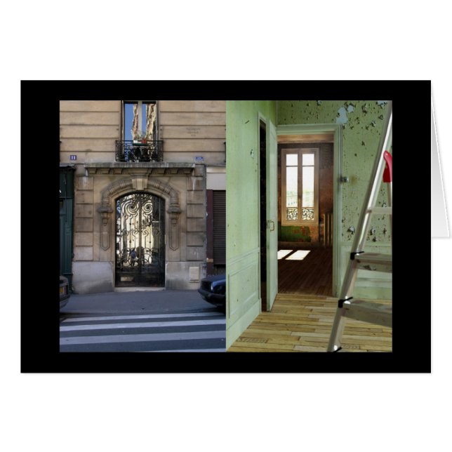 PORTE - Hommage à Duchamp (Devant horizontal)