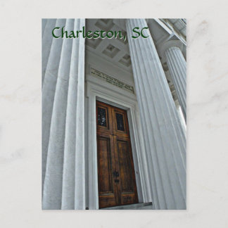Porte impressionnante, Charleston, carte postale S