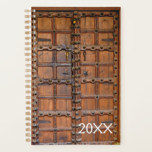 Porte indienne en bois