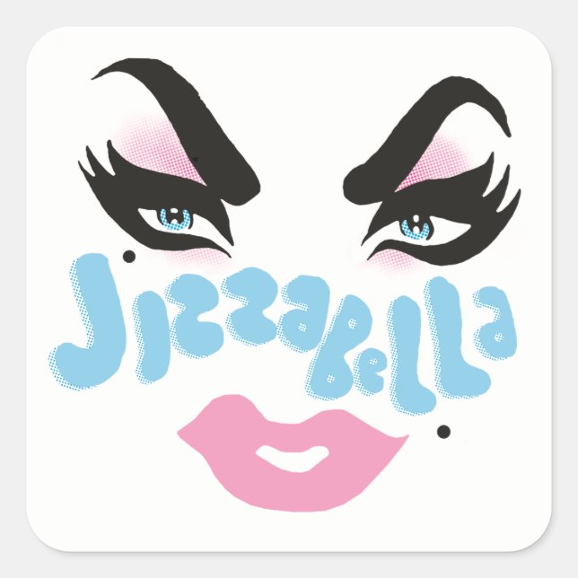 "Porte Mon Visage !" Autocollants (Devant)