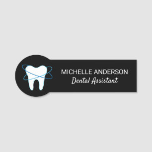 Porte-nom Adjoint dentaire professionnel tendance Dentiste
