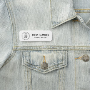 Porte-nom Ajouter un logo minimal pour les employés