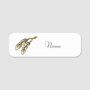 Porte-nom Apache Feathers Thunder_Cove