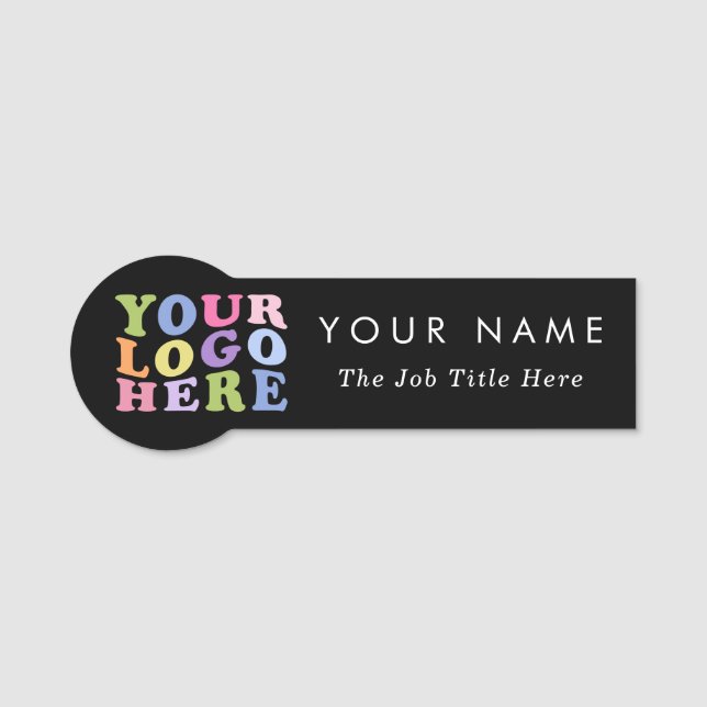 Porte-nom Articles promotionnels Non Minimum, Ajoutez Votre  (Devant)