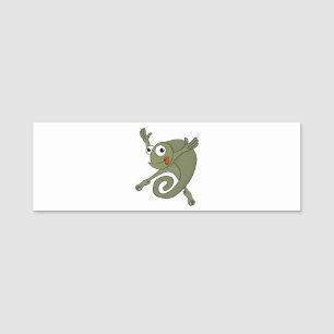 Porte-nom Awesome Chameleon