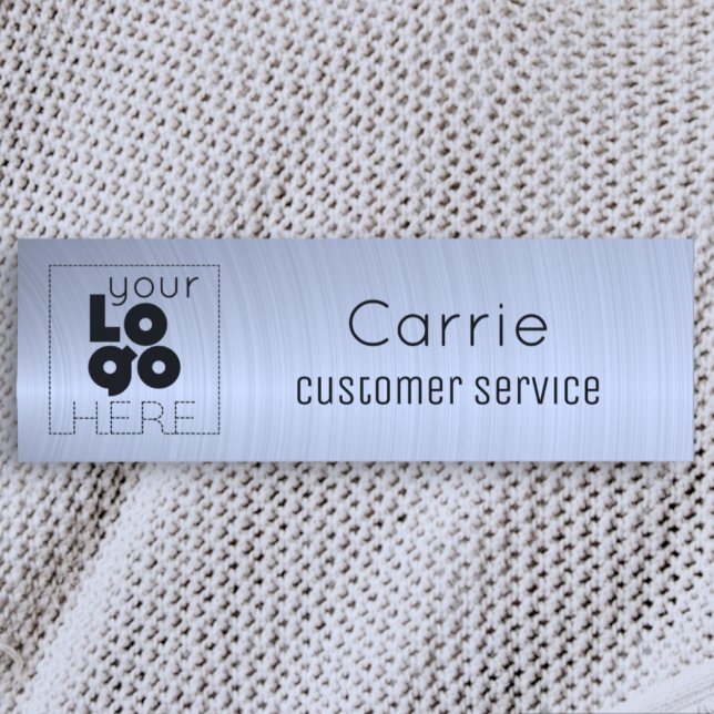 Porte-nom Balise avec logo (Créateur téléchargé)