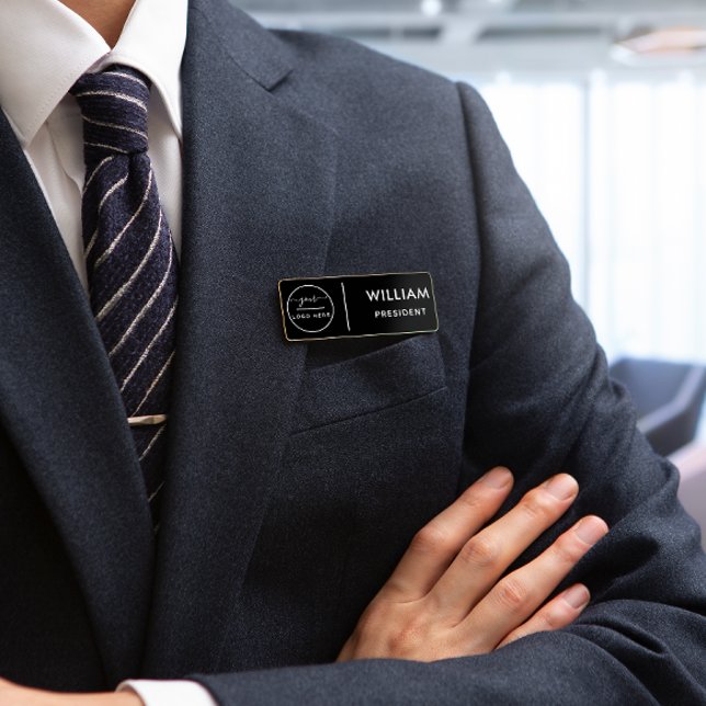 Porte-nom Balise de nom de l'épingle de sécurité ou magnétiq (Créateur téléchargé)