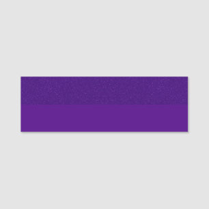 Porte-nom Balise de nom de Parties scintillant violette pers