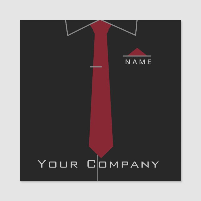 Porte-nom Balise de nom d'entreprise personnalisée (Devant)