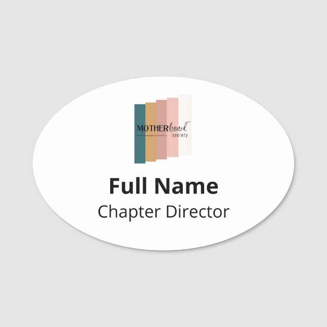 Porte-nom Balise de nom MBS (Devant)