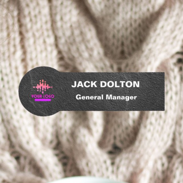 Porte-nom Balise de nom métallique personnalisable pour le p (Créateur téléchargé)