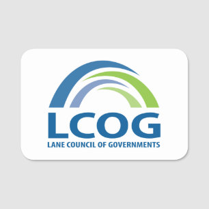 Porte-nom Balise Nom de la broche du logo LCOG