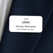 Balise Nom du logo personnalisé professionnel