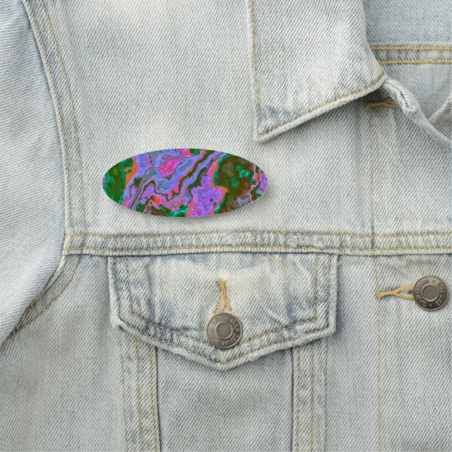 Porte-nom Balise Nom du marbre aigre (En situation)