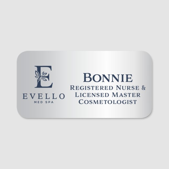 Porte-nom Balise Nom Evello - Bonnie (Devant)