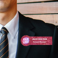 Balises de nom d'employé personnalisé Vintage Mage