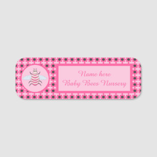 Porte-nom Bee Custom Nursery
