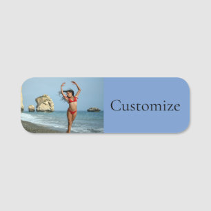 Porte-nom Bikini Model Dancing Thunder_Cove