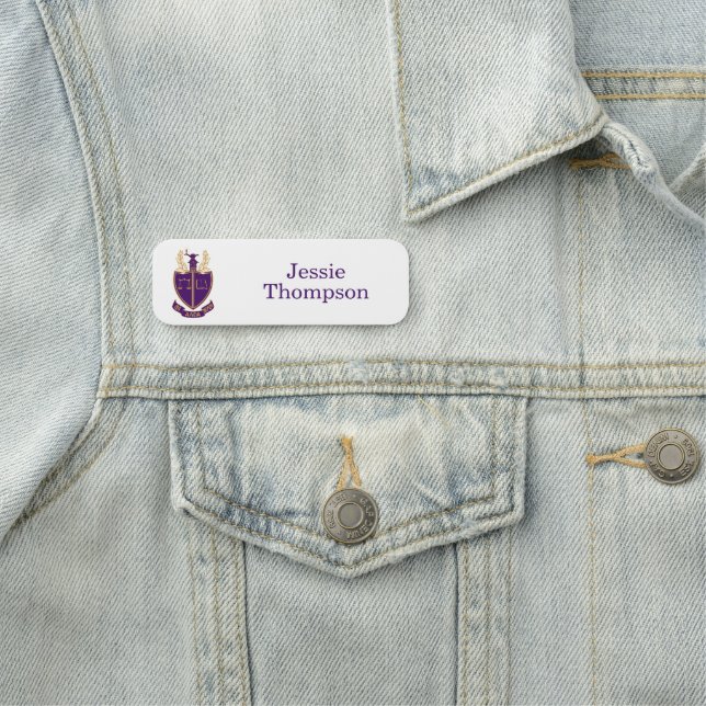 Porte-nom Blason de la P.A.D. (En situation)