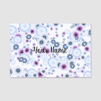 Porte-nom bombe à fleurs 4