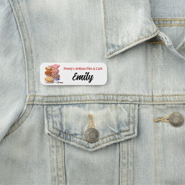 Porte-nom Boutique à secteurs (En situation)